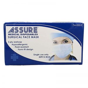 ASSURE Surgical Face Mask (3-ply with Earloop)