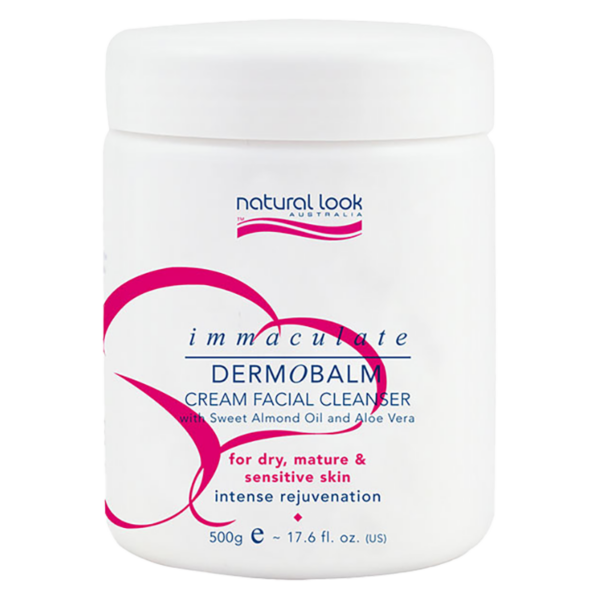 Natural Look Immaculate Dermobalm Cream Facial Cleanser - Image 3