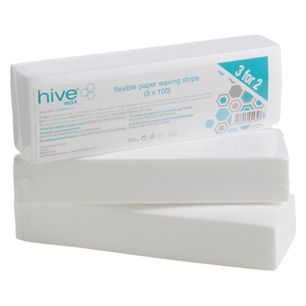 Hive Flexible Paper Waxing Strip 3 in 1 800