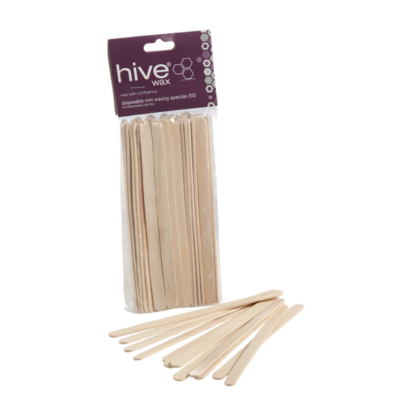 Hive Disposable Mini Wooden Spatulas 800