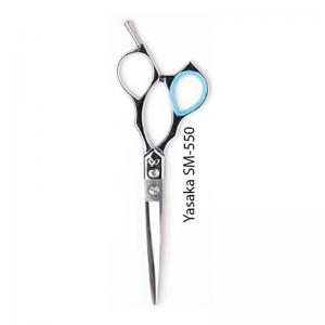 Yasaka Scissors SM-550. For Professional Use: Hairstylists and Barbers. Made in Japan.