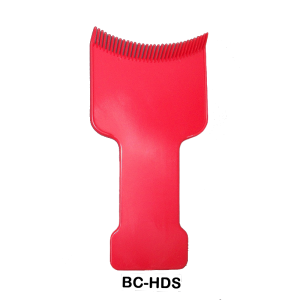 Hair Dye Spatula. Colour near the roots.Small combs at the end of the spatula allows colour to be evenly distributed through the hair.