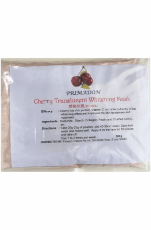 Primadon Cherry Translucent Whitening Mask 600x600