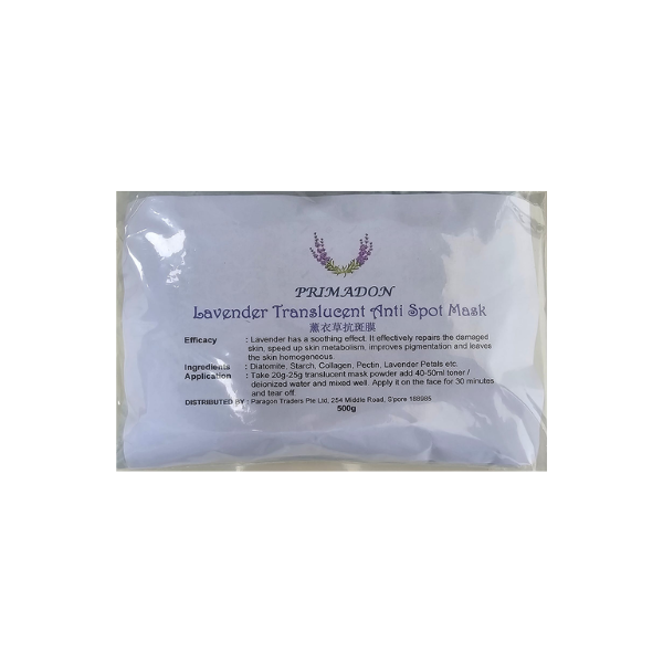 Primadon Lavender Translucent Anti Spot Mask 600x600