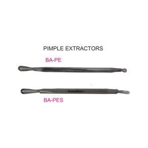 Pimple Extractors. For Beauty Salons. Stainless Steel. 2 Variations: Primadon Solingen Germany (BA-PE), Primadon (BA-PES).