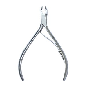 Primadon Single Spring Cuticle Nipper. Half Jaw. For Beauty Salons.